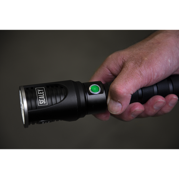 Sealey LED4492 ⏐ Rechargeable Aluminium Torch with Adjustable Focus 10W SMD LED
