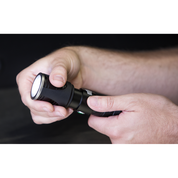 Sealey LED4492 ⏐ Rechargeable Aluminium Torch with Adjustable Focus 10W SMD LED