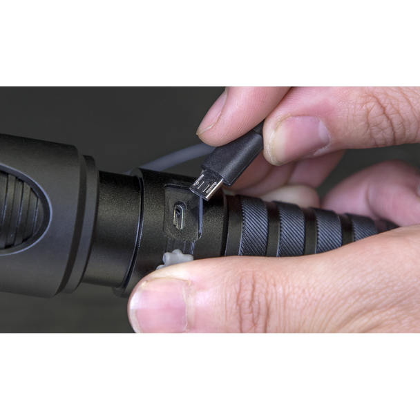 Sealey LED4492 ⏐ Rechargeable Aluminium Torch with Adjustable Focus 10W SMD LED