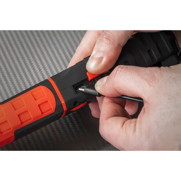 Sealey LED601 ⏐ LED Twist Rechargeable Inspection Light 5W COB & 1W SMD