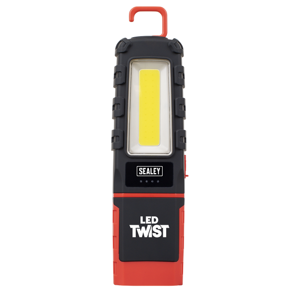 Sealey LED601 ⏐ LED Twist Rechargeable Inspection Light 5W COB & 1W SMD