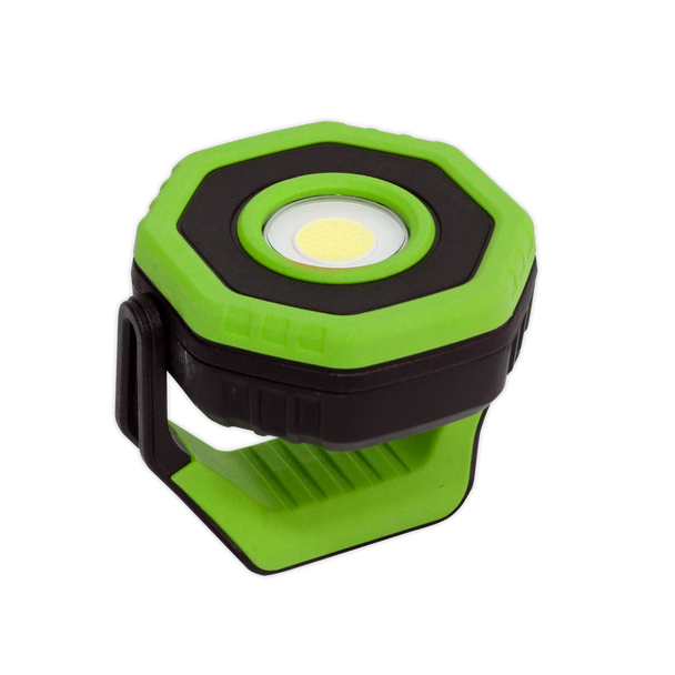 Sealey LED700P ⏐ Rechargeable 360° Pocket Floodlight with Magnet 7W COB LED - Green