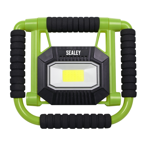 Sealey LEDFL10W ⏐ Rechargeable Portable Fold Flat Floodlight 10W COB LED