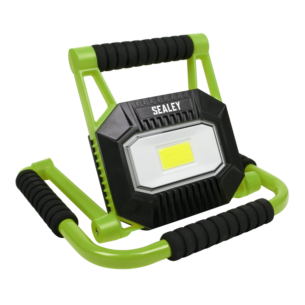Sealey LEDFL20W ⏐ Rechargeable Portable Fold Flat Floodlight 20W COB LED