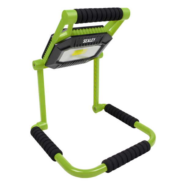 Sealey LEDFL20W ⏐ Rechargeable Portable Fold Flat Floodlight 20W COB LED