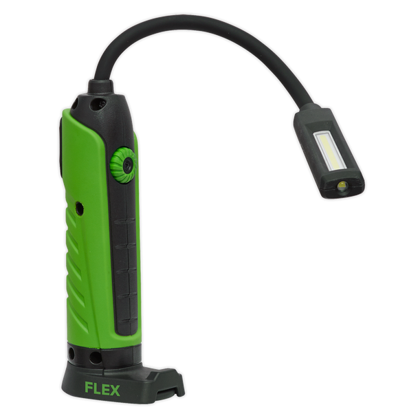 Sealey LEDFLEXG ⏐ Rechargeable Flexi Inspection Light 5W COB & 3W SMD LED