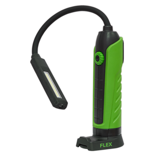 Sealey LEDFLEXG ⏐ Rechargeable Flexi Inspection Light 5W COB & 3W SMD LED