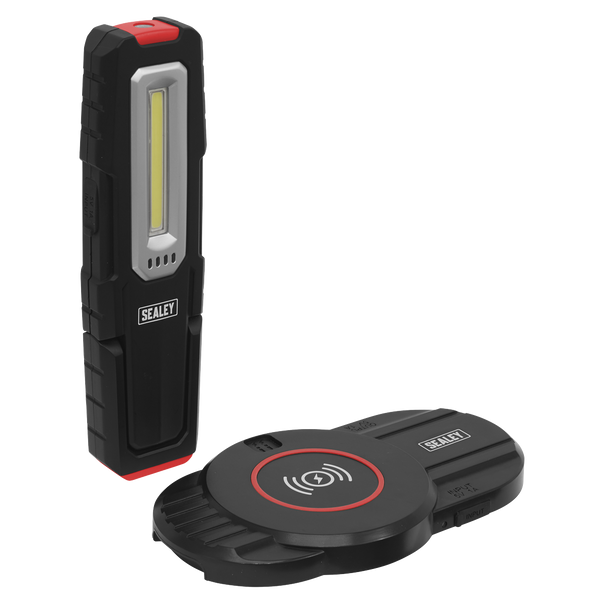 Sealey LEDWCBCOMBO2 ⏐ Inspection Light with Single Wireless Charging Base 5W COB & 1W SMD LED
