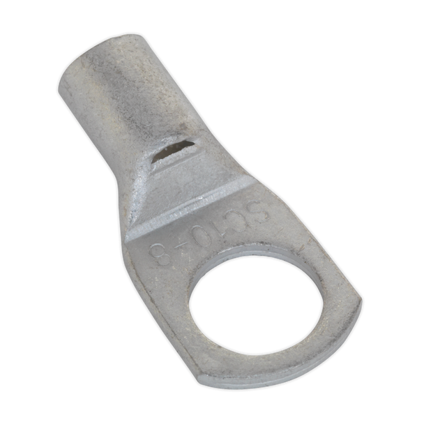 Sealey LT108 ⏐ Copper Lug Terminal 10mm² x 8mm - Pack of 10