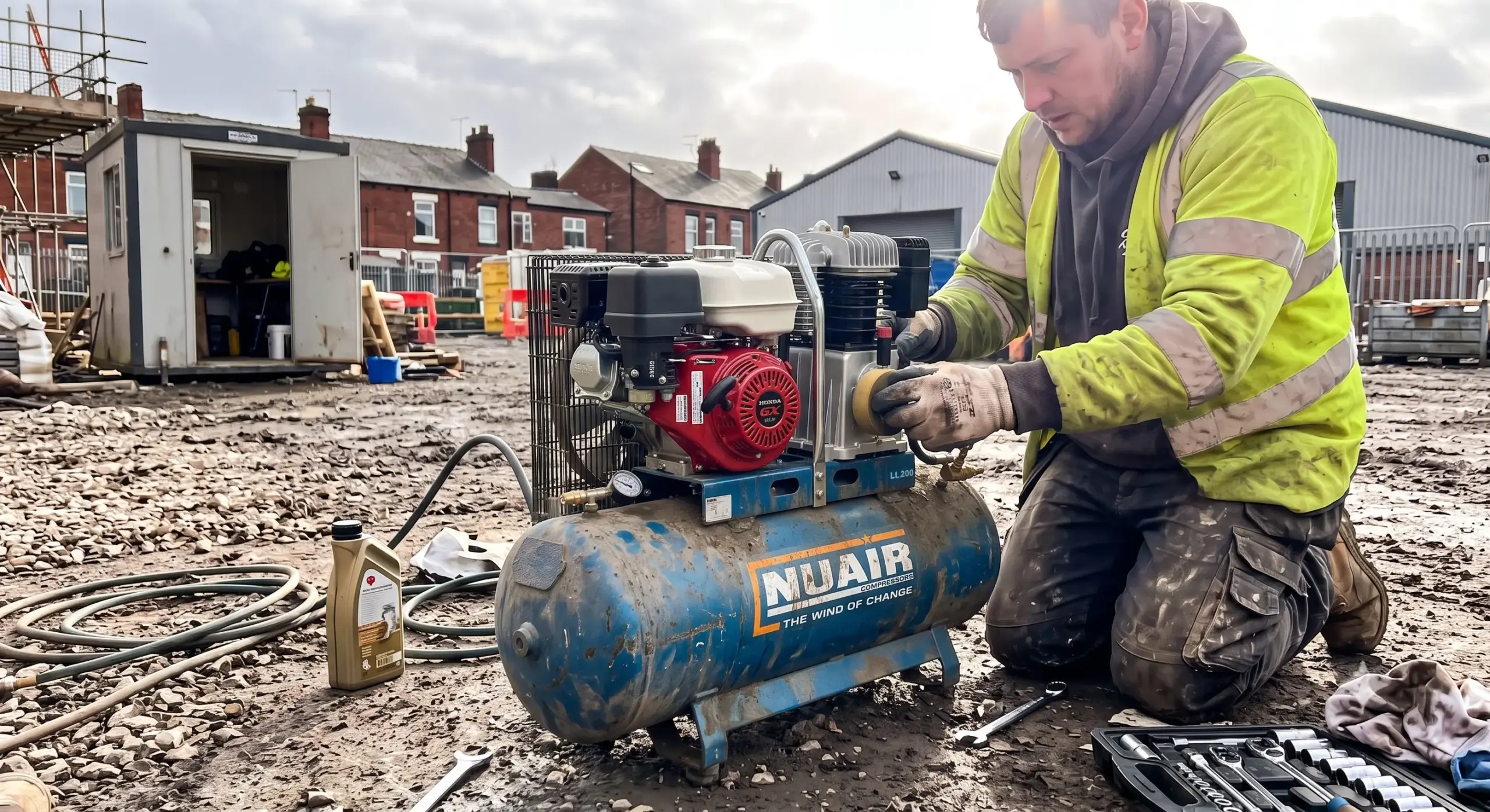 Meta Description Learn how to maintain a small petrol air compressor with expert tips on servicing, oil changes, troubleshooting and improving performance in the UK.