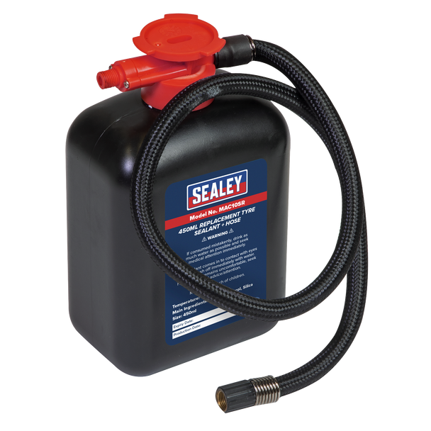 Sealey MAC10SR ⏐ Replacement Tyre Sealant & Hose 450ml