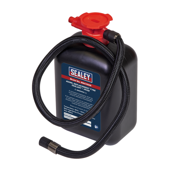 Sealey MAC10SR ⏐ Replacement Tyre Sealant & Hose 450ml