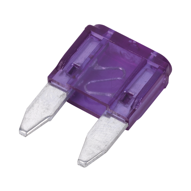 Sealey MBF350 ⏐ Automotive MINI Blade Fuse 3A - Pack of 50