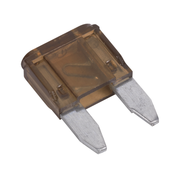 Sealey MBF7550 ⏐ Automotive MINI Blade Fuse 7.5A - Pack of 50