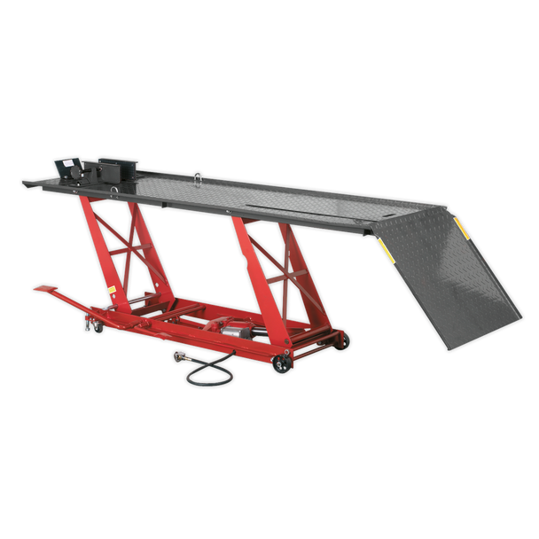 Sealey MC401A ⏐ Air/Hydraulic Motorcycle Lift 454kg Capacity