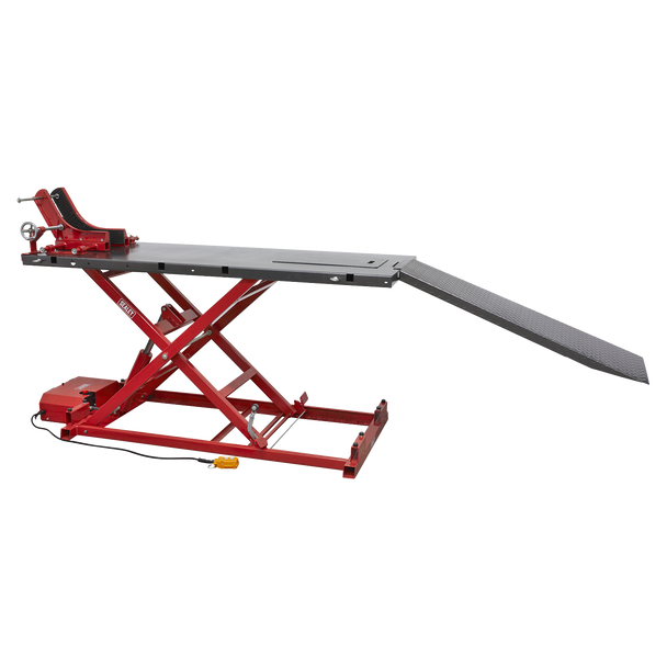 Sealey MC680E ⏐ Heavy-Duty Electro/Hydraulic Motorcycle Lift 680kg Capacity