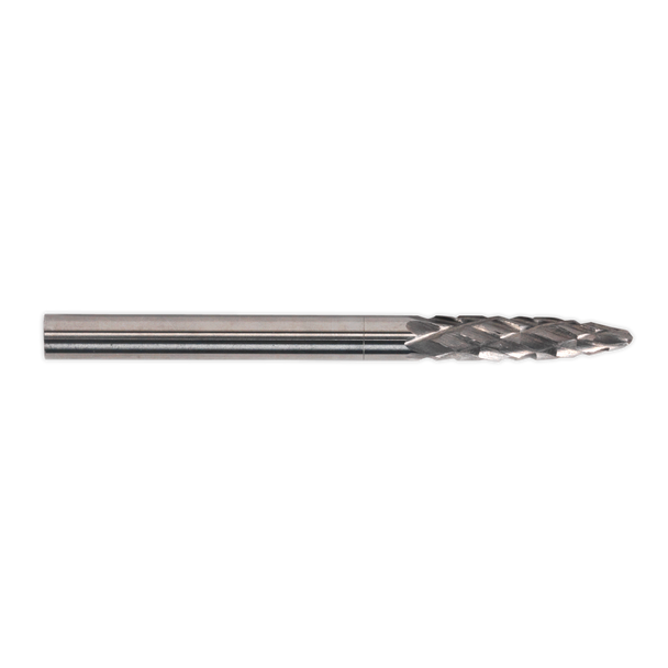 Sealey MCB006 ⏐ Micro Carbide Burr Ball Nose Tree - Pack of 3