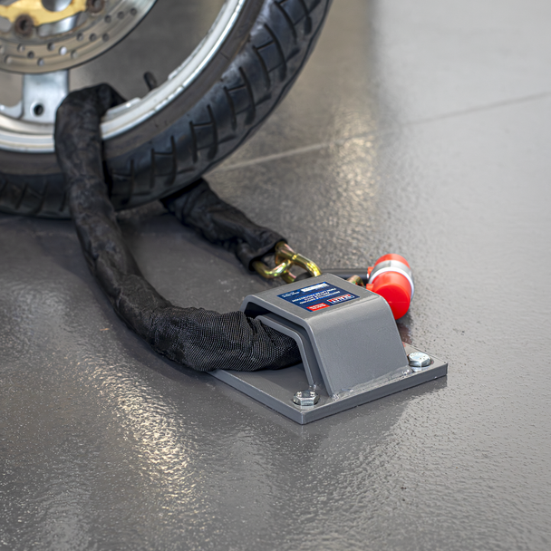 Sealey MCGA01D ⏐ Motorcycle Ground Anchor with Twin Layer Protection