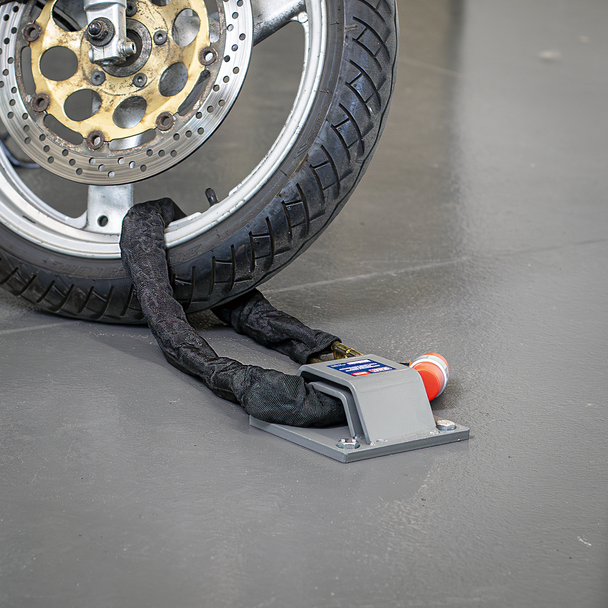 Sealey MCGA01D ⏐ Motorcycle Ground Anchor with Twin Layer Protection