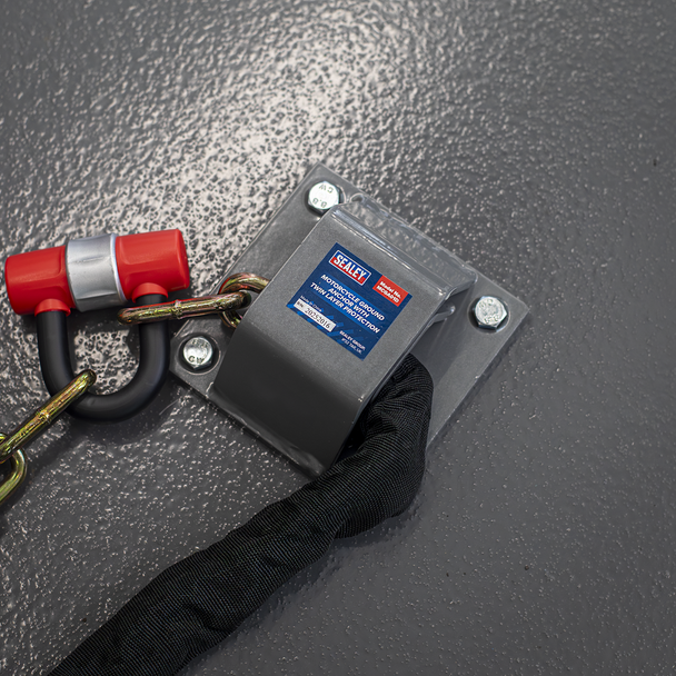 Sealey MCGA01D ⏐ Motorcycle Ground Anchor with Twin Layer Protection