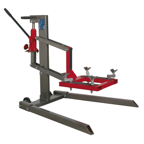 Sealey MCL500 ⏐ Single Post Hydraulic Portable Motorcycle Lift 450kg Capacity