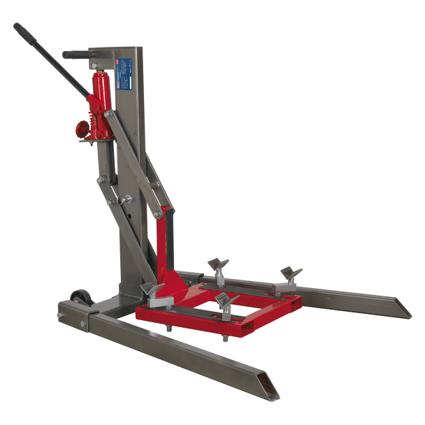 Sealey MCL500 ⏐ Single Post Hydraulic Portable Motorcycle Lift 450kg Capacity
