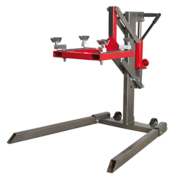 Sealey MCL500 ⏐ Single Post Hydraulic Portable Motorcycle Lift 450kg Capacity
