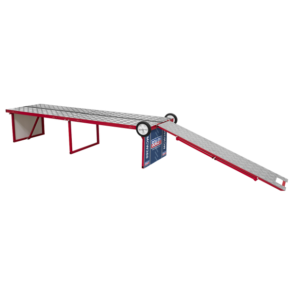 Sealey MCW360 ⏐ Folding Motorcycle Workbench with Ramp 360kg Capacity