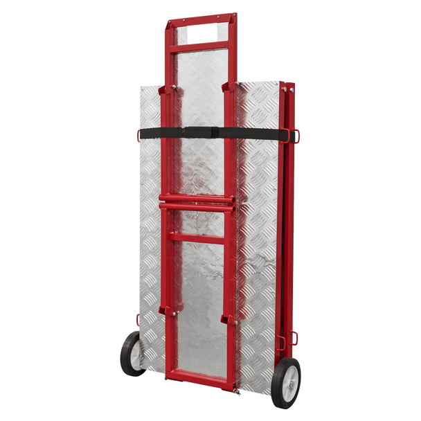 Sealey MCW360 ⏐ Folding Motorcycle Workbench with Ramp 360kg Capacity