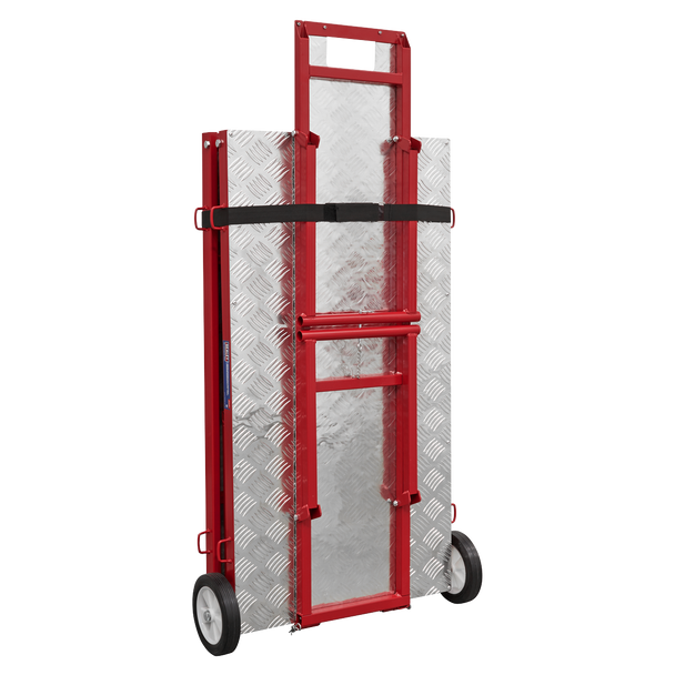 Sealey MCW360 ⏐ Folding Motorcycle Workbench with Ramp 360kg Capacity