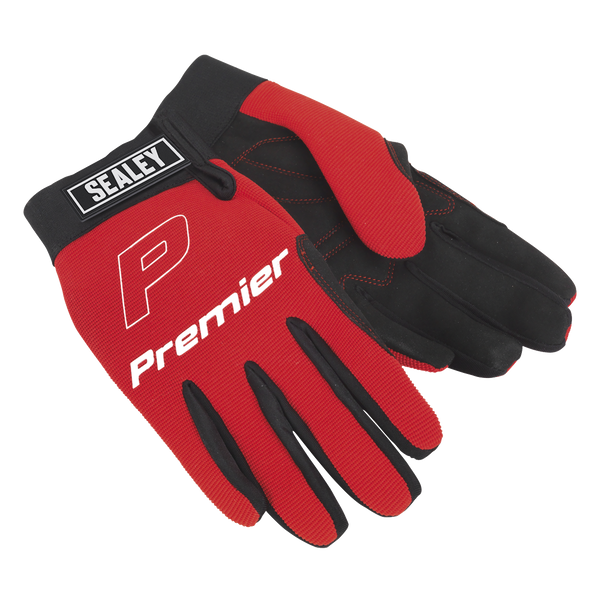 Sealey MG796XL ⏐ Premier Mechanic's Gloves Padded Palm - Extra-Large Pair