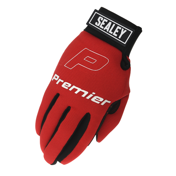 Sealey MG796XL ⏐ Premier Mechanic's Gloves Padded Palm - Extra-Large Pair