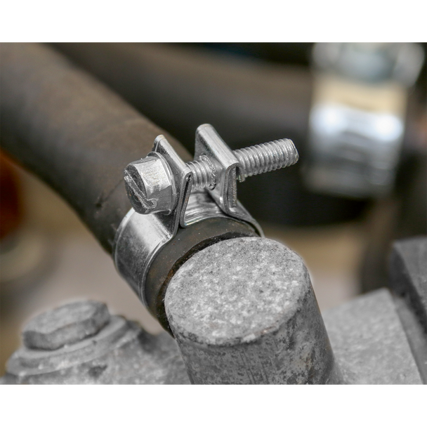 Sealey MHC1315 ⏐ Mini Hose Clip 13-15mm - Pack of 30