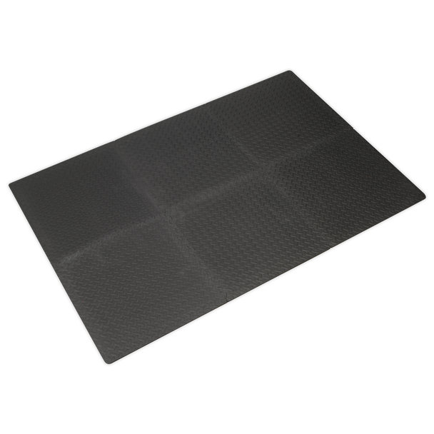 Sealey MIC1218 ⏐ Interlocking EVA Foam Workshop Mat Set 1200 x 1800mm