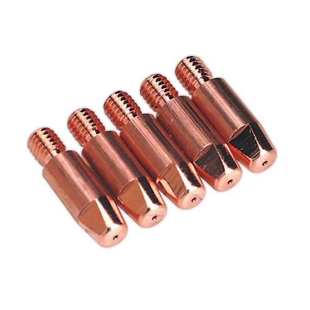 Sealey MIG917 ⏐ Contact Tip 0.8mm MB25/36 - Pack of 5