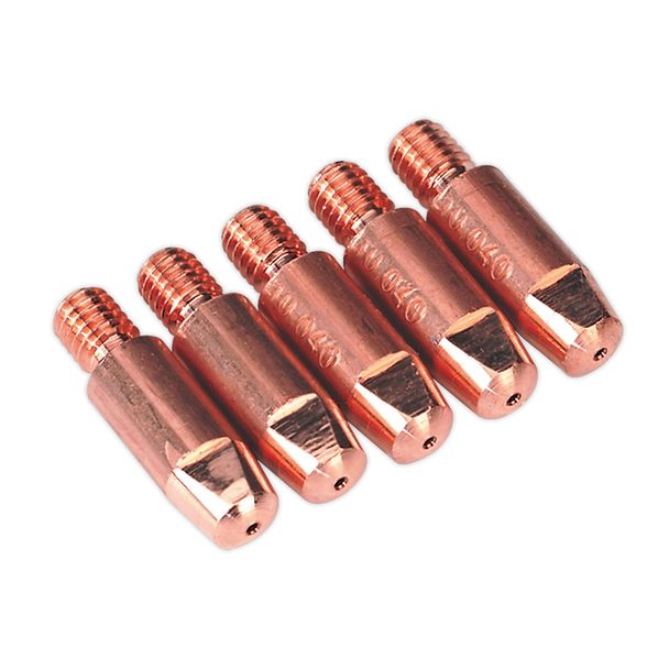 Sealey MIG921 ⏐ Aluminium Contact Tip 1mm MB25/36 - Pack of 5