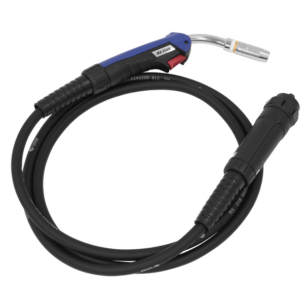 Sealey MIGHTYMIG250 ⏐ Professional Gas/Gasless MIG Welder with Euro Torch 250A