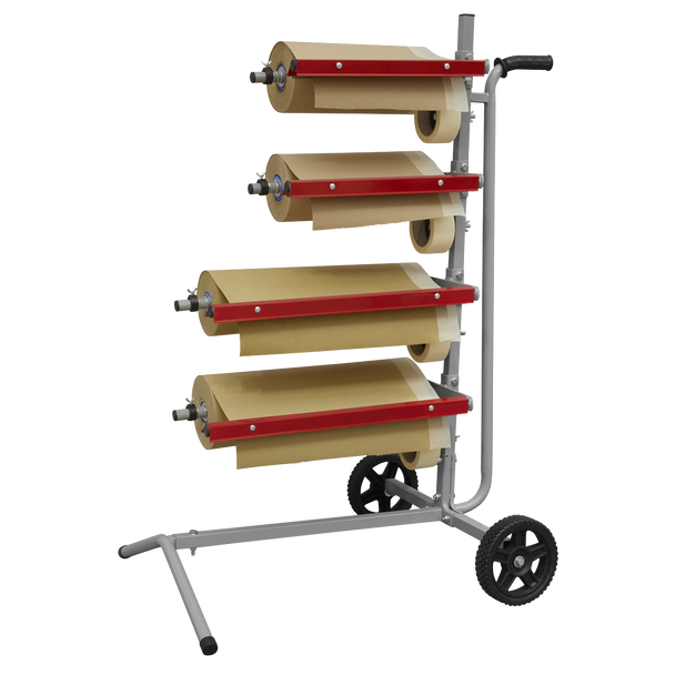 Sealey MK63 ⏐ Masking Paper Dispenser Tree 2 x 300mm & 2 x 450mm Rolls