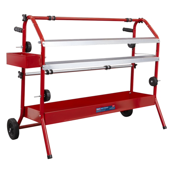 Sealey MK67 ⏐ Masking Paper Dispenser Trolley 2 x 900mm Rolls