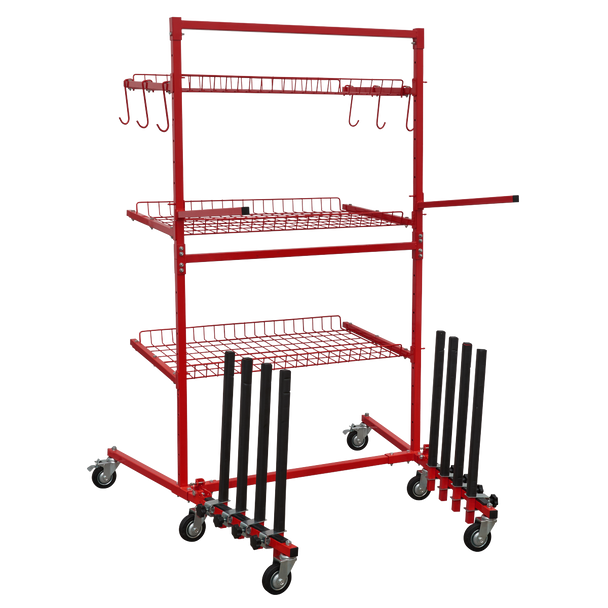 Sealey MK75 ⏐ Parts Cart with Panel Train