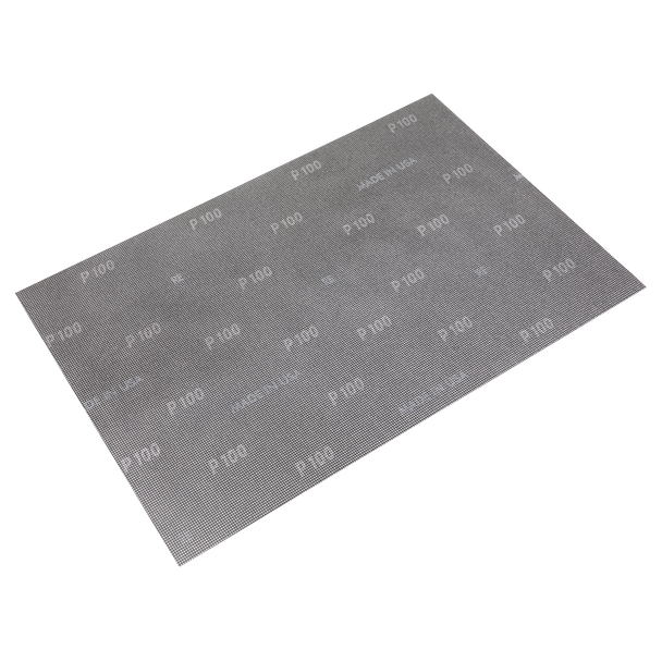 Sealey MOS1218100 ⏐ Worksafe® 12 x 18" Mesh Orbital Screen Sheets 100Grit - Pack of 10