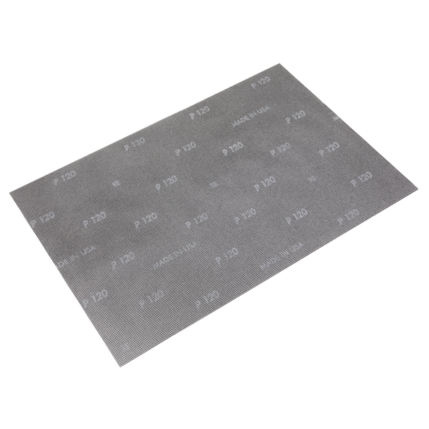 Sealey MOS1218120 ⏐ Worksafe® 12 x 18" Mesh Orbital Screen Sheets 120Grit - Pack of 10
