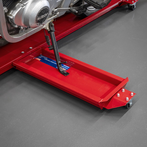 Sealey MS063L ⏐ Long Motorcycle Side Stand Type Dolly