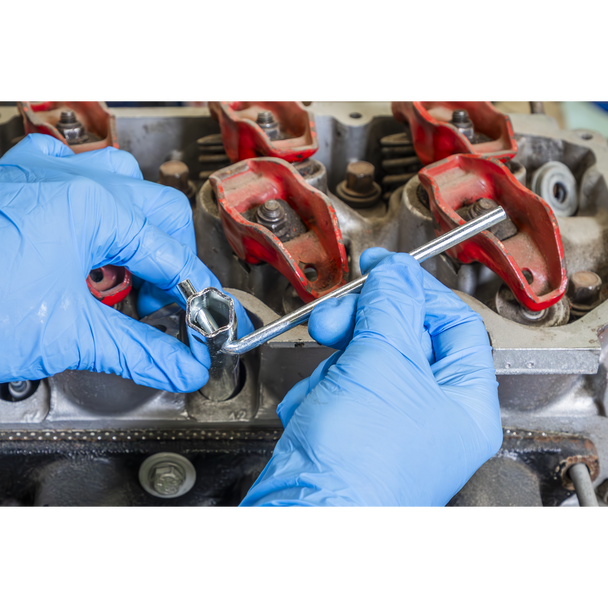 Sealey MS160 ⏐ Long Reach Double End Spark Plug Box Spanner with L-Bar 14/16mm