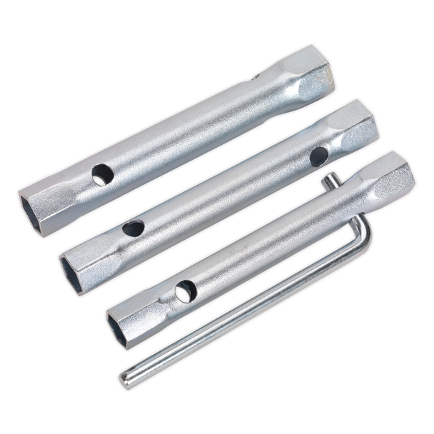 Sealey MS165 ⏐ Long Reach Double End Spark Plug Box Spanner Set 3pc