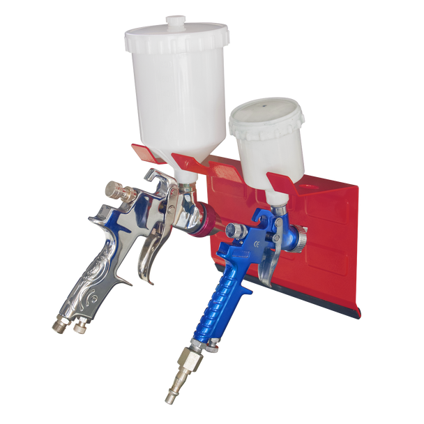 Sealey MSH03 ⏐ Magnetic Spray Gun Holder 2 Gun Capacity