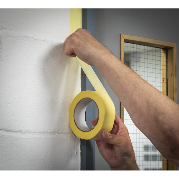 Sealey MTLB36 ⏐ Premium Quality Masking Tape 36mm x 50m Pack of 24
