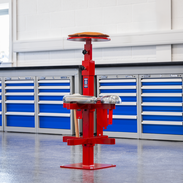 Sealey MW19 ⏐ Metal Shaping Station for holding T-Dollies & Sandbags