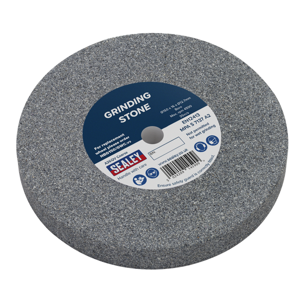 Sealey NBG150/GWC ⏐ Grinding Stone 150 x 16mm - A36Q Coarse