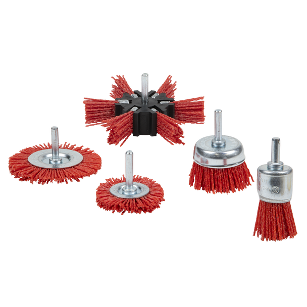 Sealey NFBS05 ⏐ Nylon Filament 5pc Brush Set